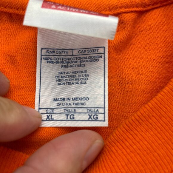 Vintage 2006 Casper The Friendly Ghost T-Shirt Men Extra Large XL Orange Y2K Tee - Picture 8 of 11